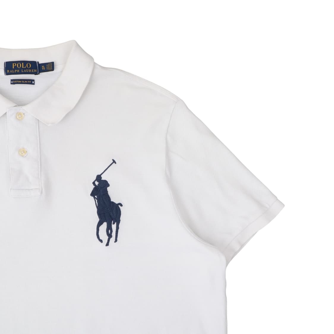 폴로 랄프로렌 화이트 빅포니 pk 티셔츠 상품이미지3