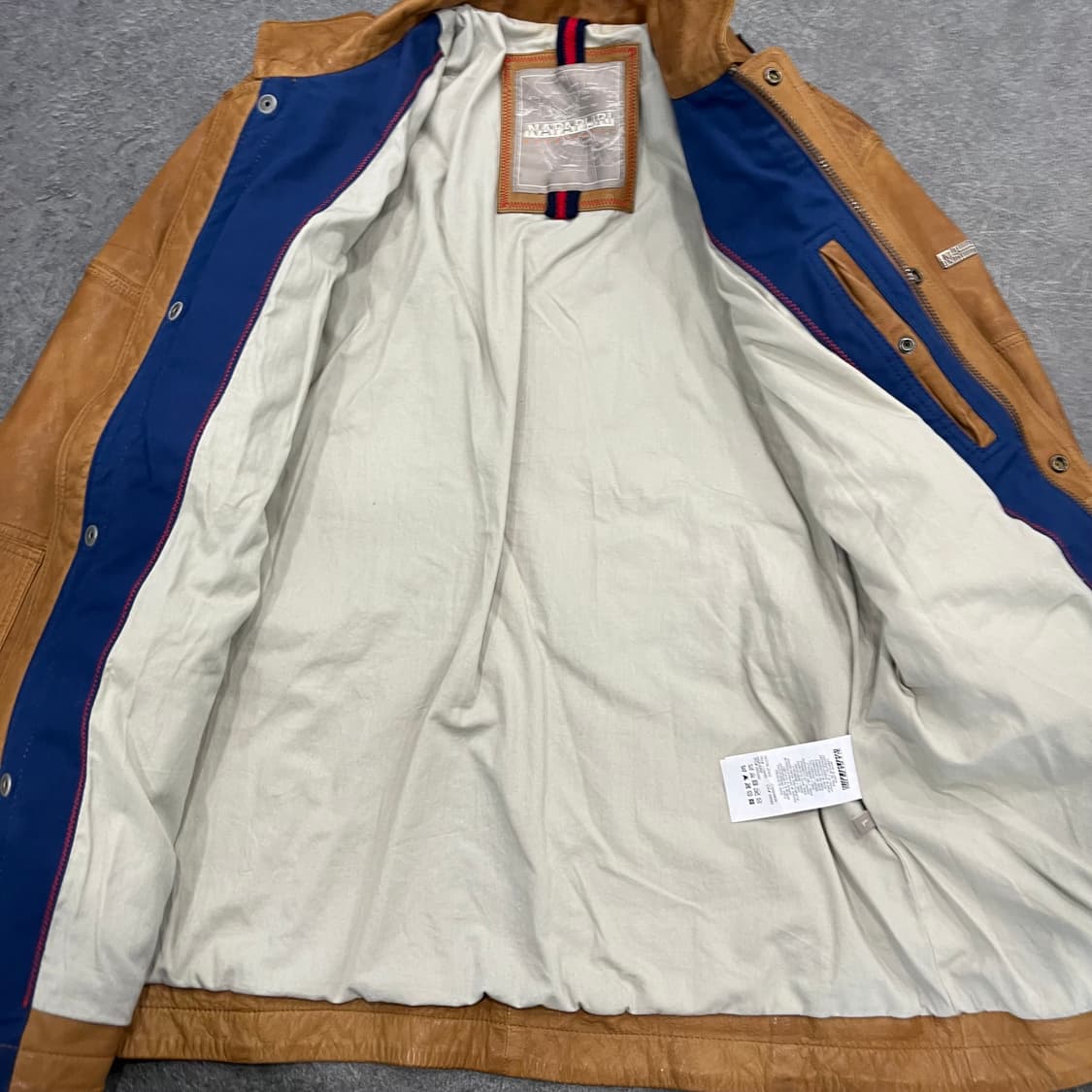 나파피리 리얼 레더 자켓 상품이미지3