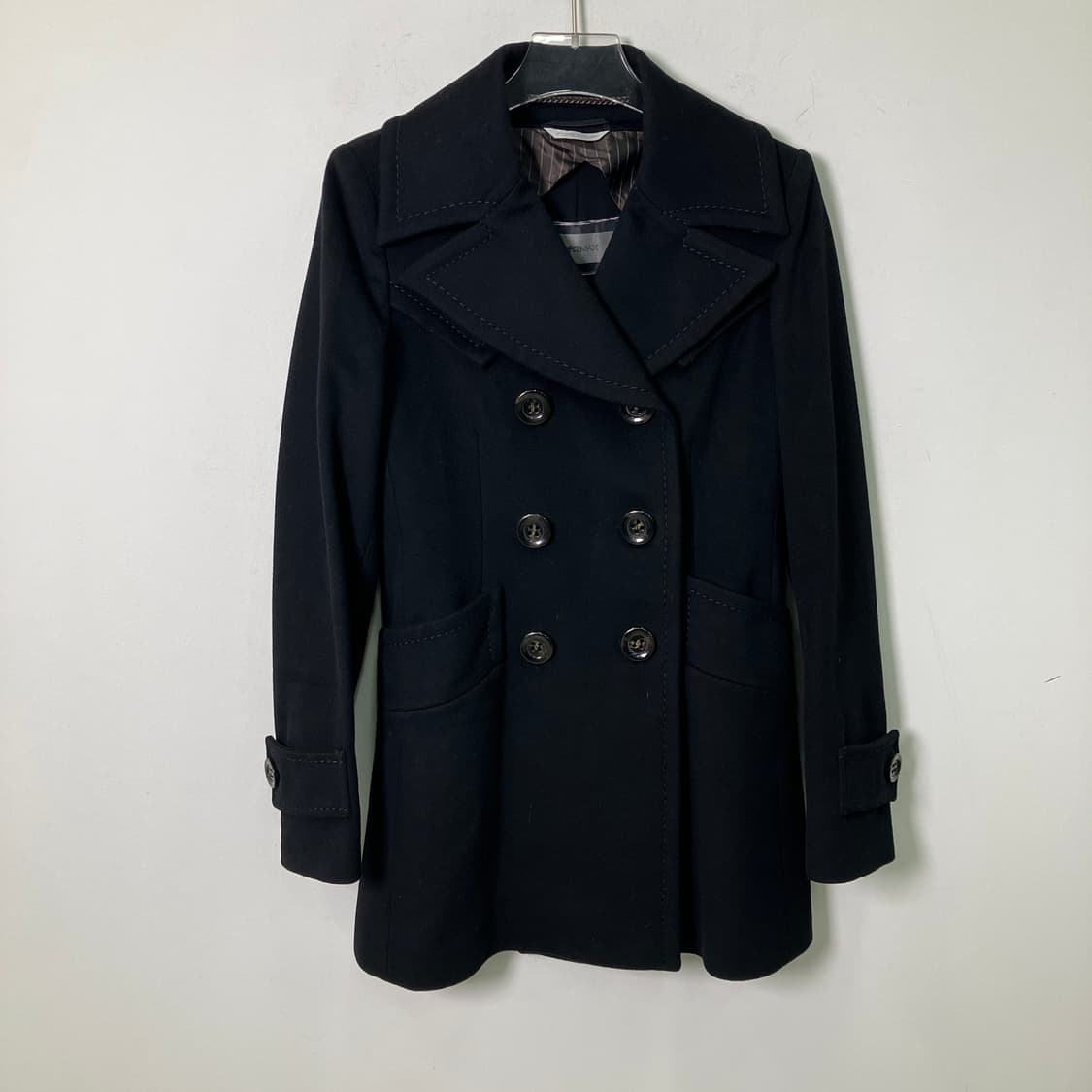 막스마라 스포츠막스 울 더블 버튼 피코트 상품이미지1