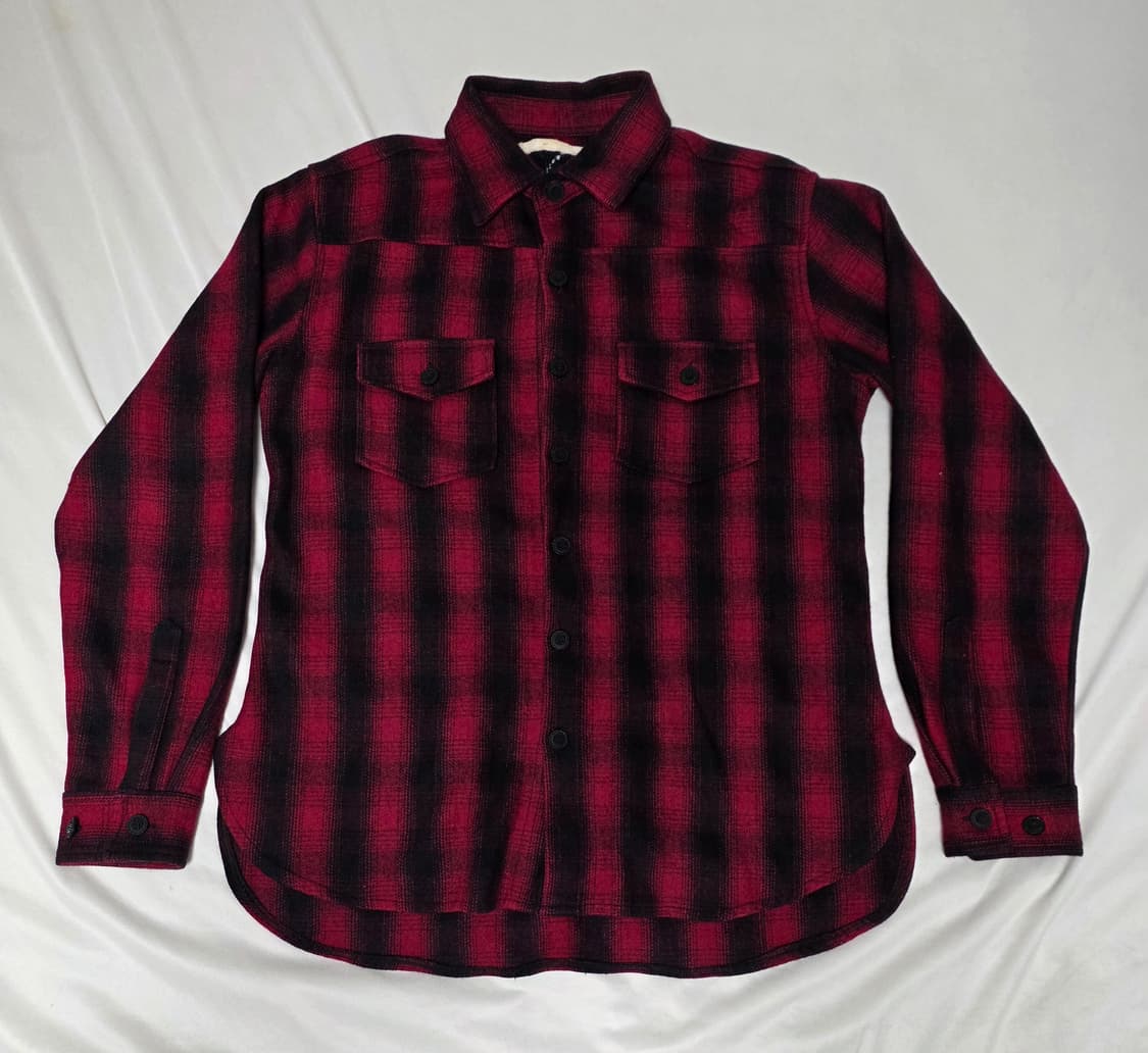 Off-White 오프화이트 체크 남방 셔츠 L 상품이미지1