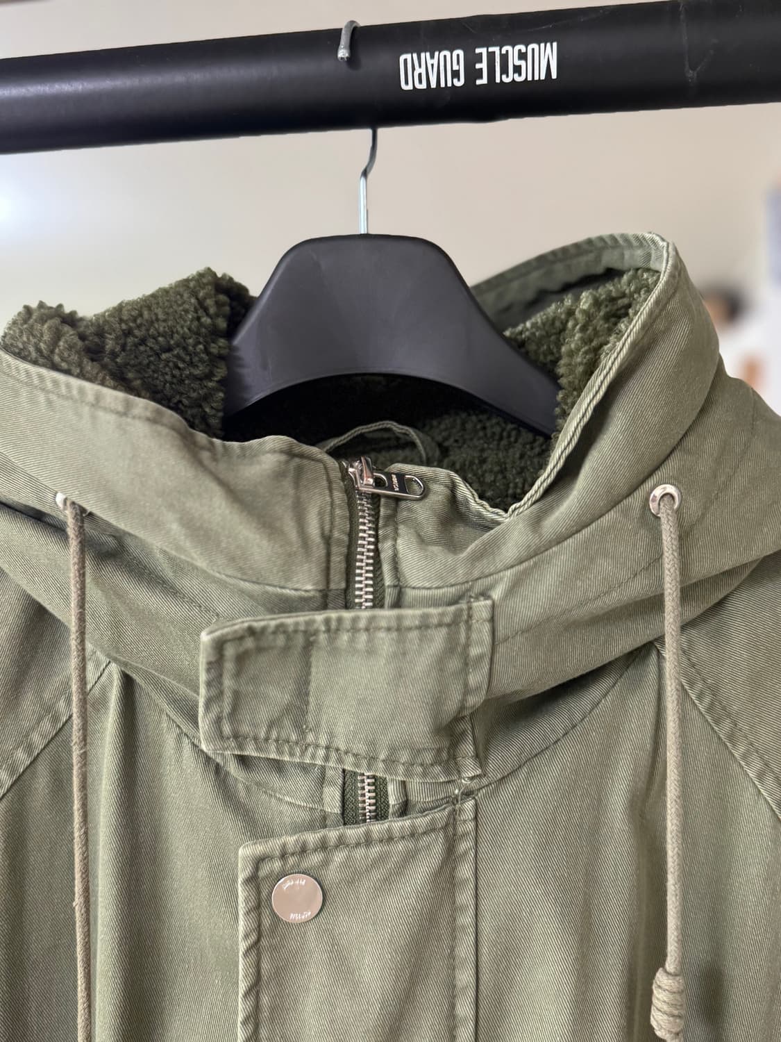 자라 퍼 겨울야상. 사이즈 105. 상품이미지5