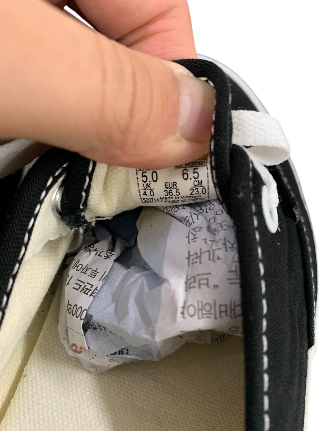 반스 어센틱 뮬 스택드 블랙 230 상품이미지7