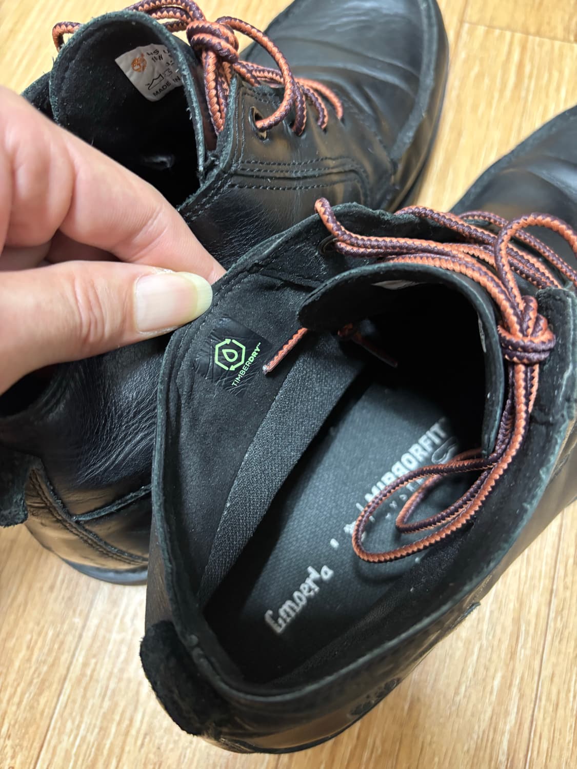 팀버랜드 남성 부츠 블랙 상품이미지6