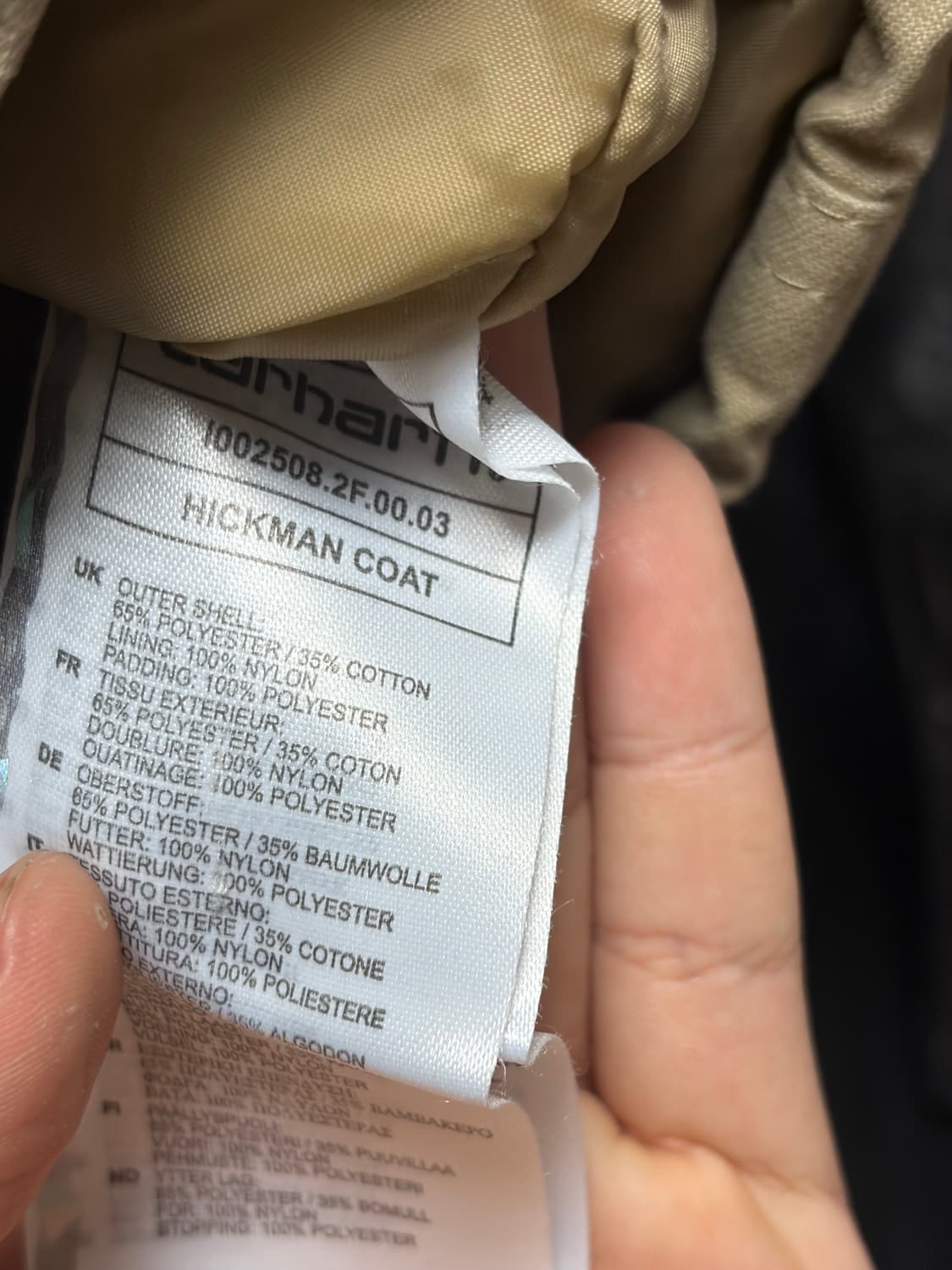 Carhartt Hickman Coat  상품이미지3