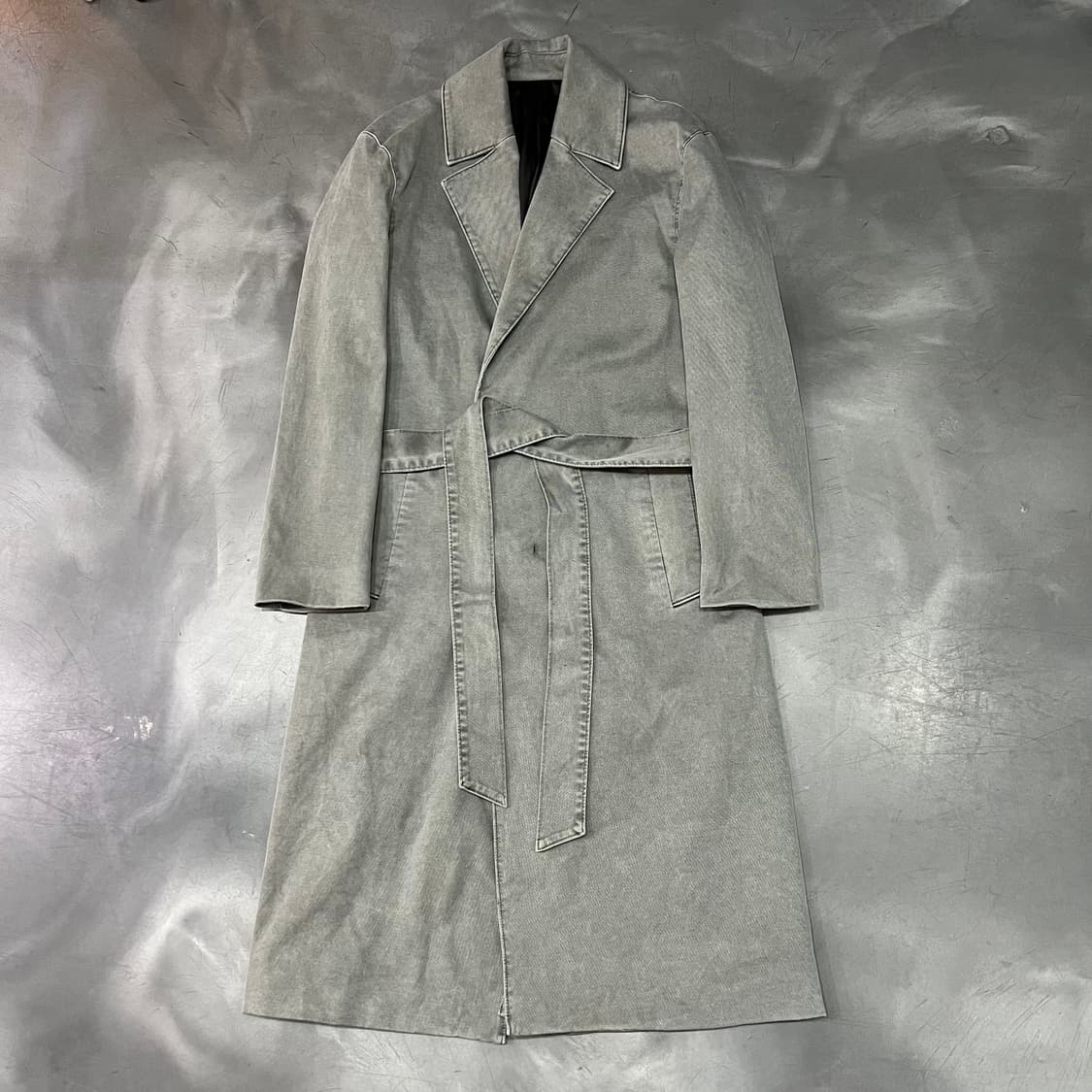  알레그리 데님 더블 코트 y15179 상품이미지1