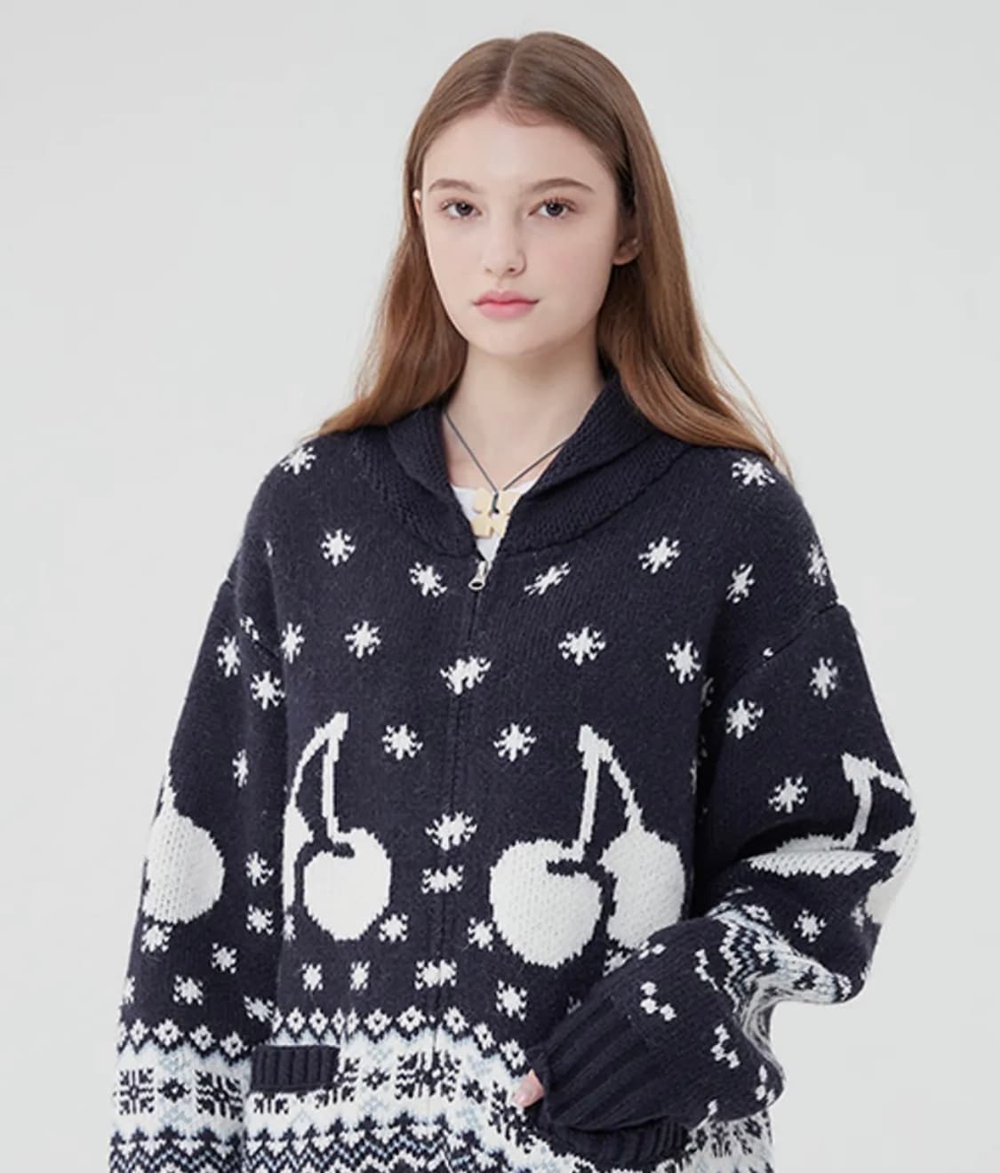 키르시 집업니트 상품이미지2