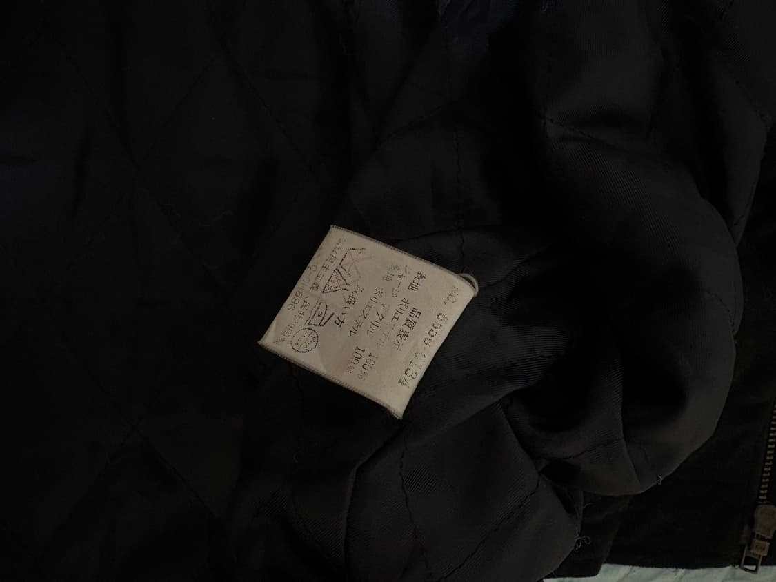 빈티지클럽 블랙 가죽 디테일 자켓 상품이미지10