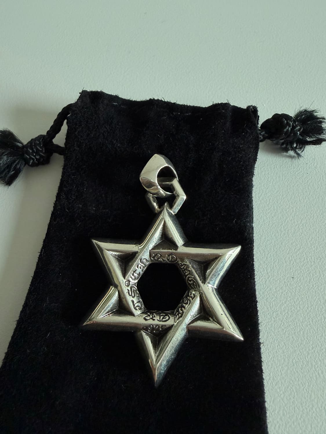 크롬하츠 데이비드 스타 라지 펜던트 (새상품) 상품이미지2