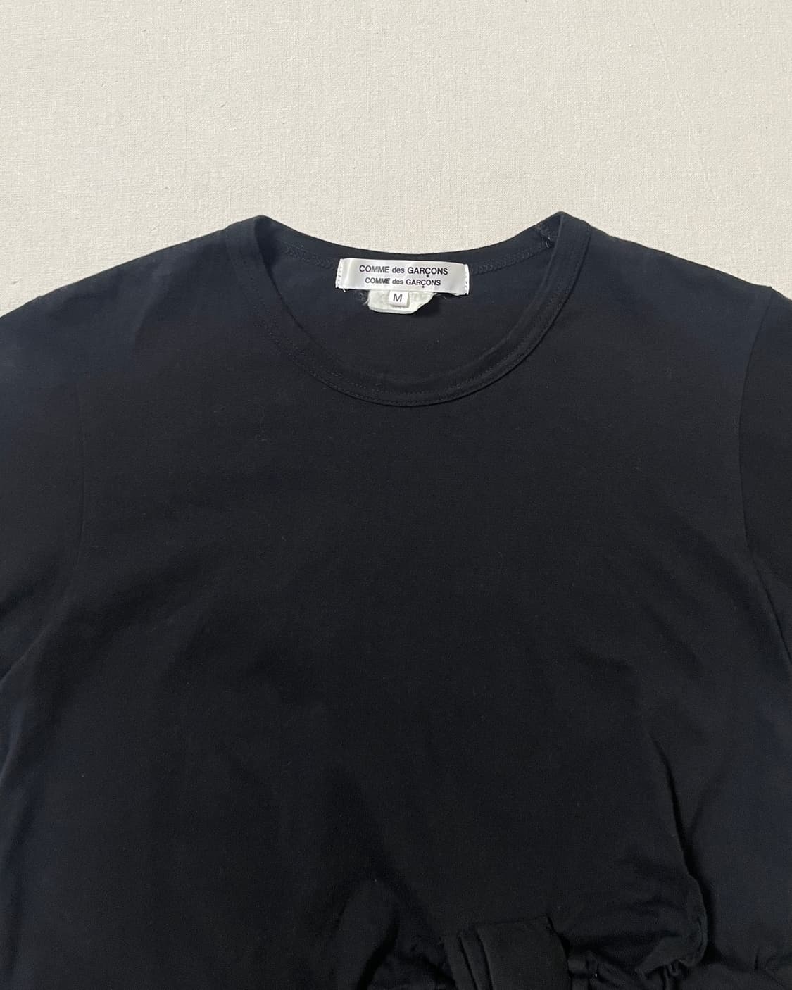 꼼데가르송 매듭디테일 티셔츠 comme des garcons 상품이미지5