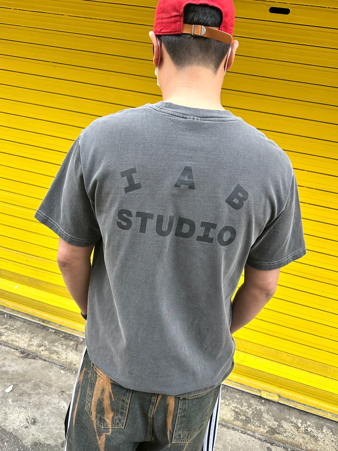 아이앱스튜디오 로고 반팔 차콜 L 상품이미지1