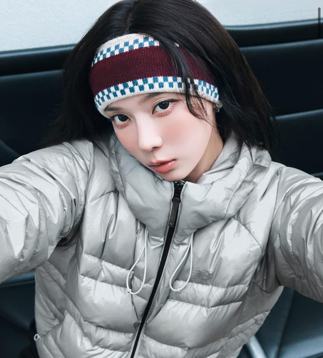 [S] 뉴발란스 플라잉 77 슈퍼라이트 후드 구스다운 자켓 라이트 그레이 상품이미지1