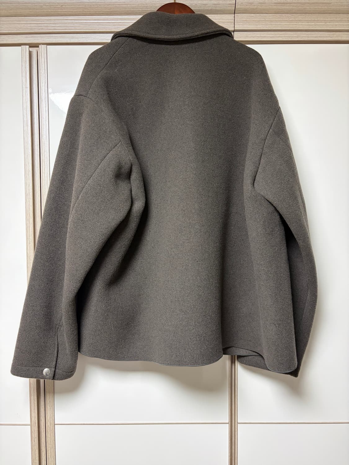 [2] 아프레쎄 A.presse 24fw 캐시미어 블렌드 워크자켓 상품이미지3