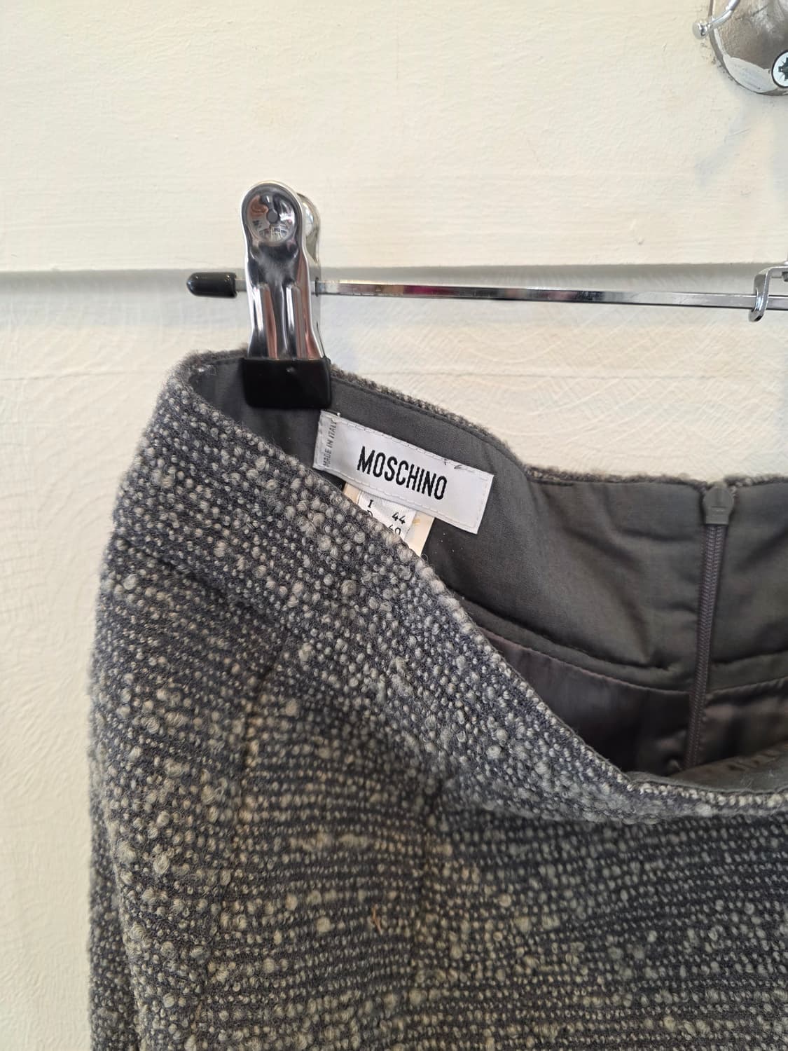 모스키노 트위드 버진울스커트44 상품이미지1