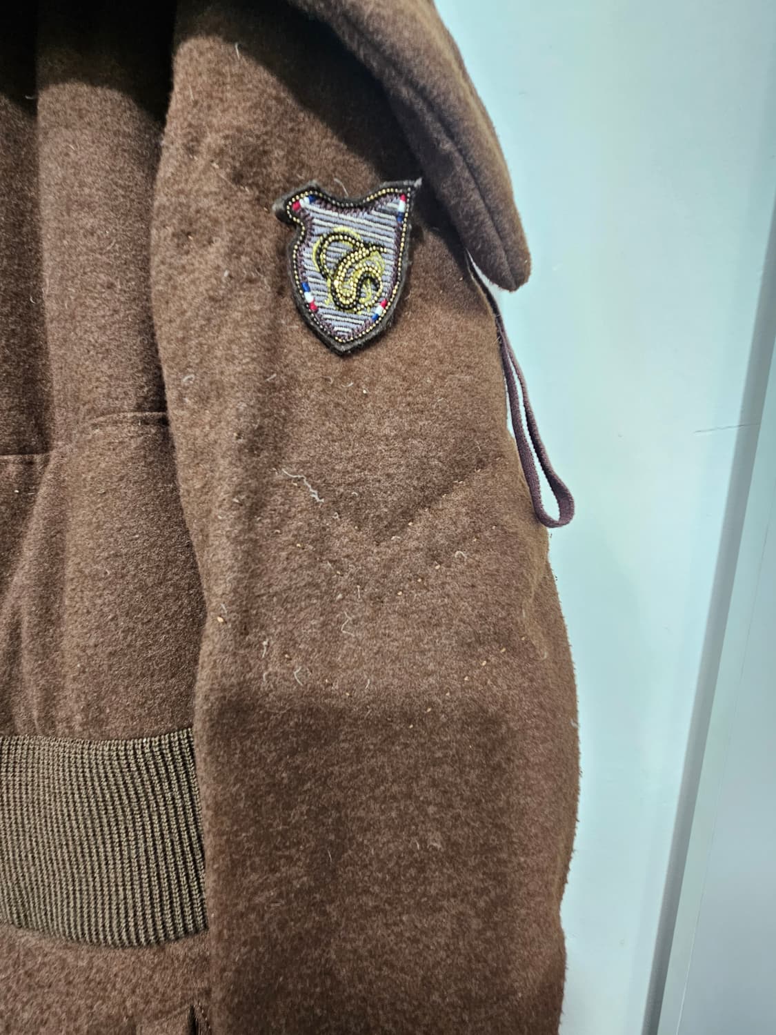 타임(TIME) 다운패딩 코트 브라운 상품이미지9