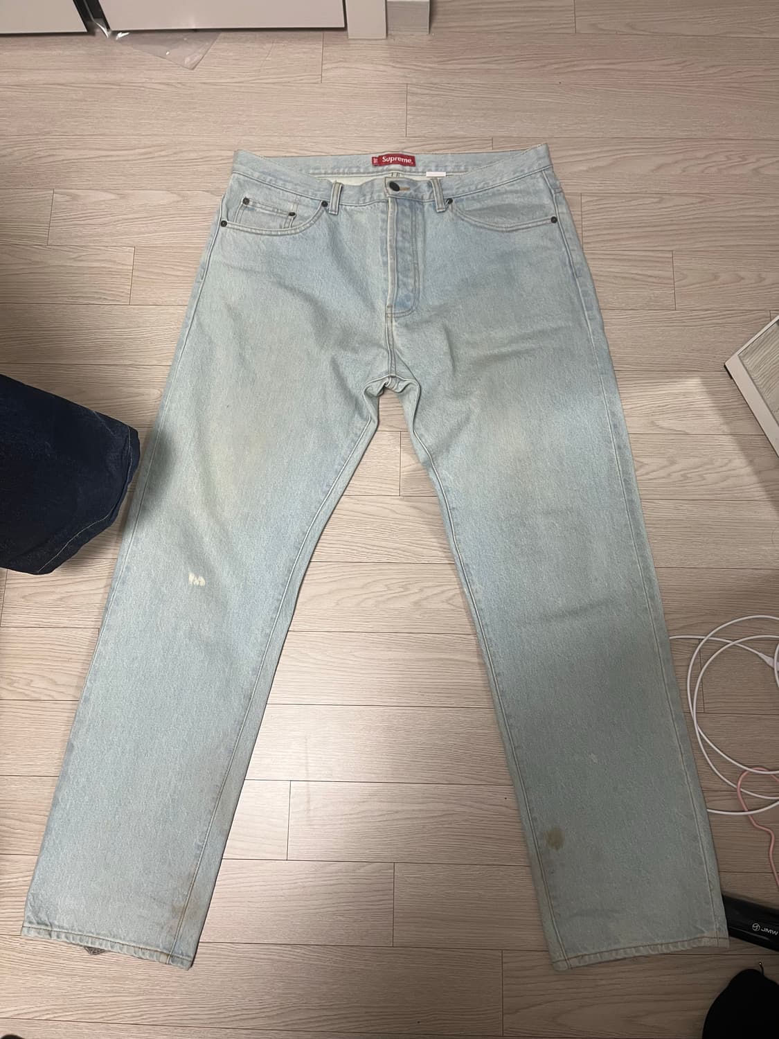 슈프림 레귤러진 36사이즈 상품이미지2