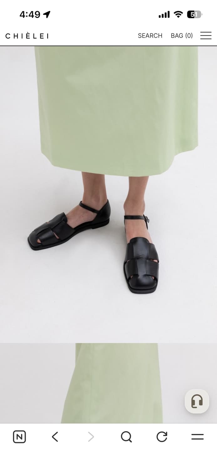 키에레이 로만샌들(블랙/240) 상품이미지2