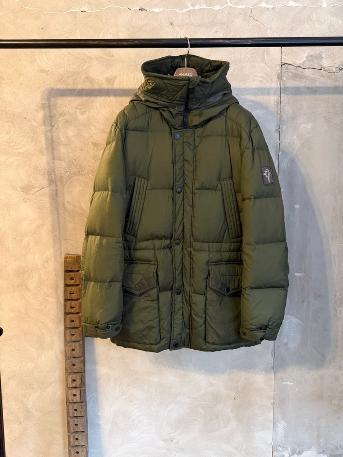 인터메조 다운 패딩 코트 100 상품이미지3