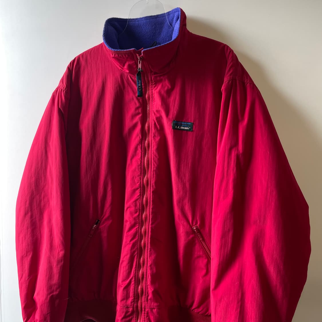 90s 엘엘빈 나일론 웜업자켓 상품이미지3