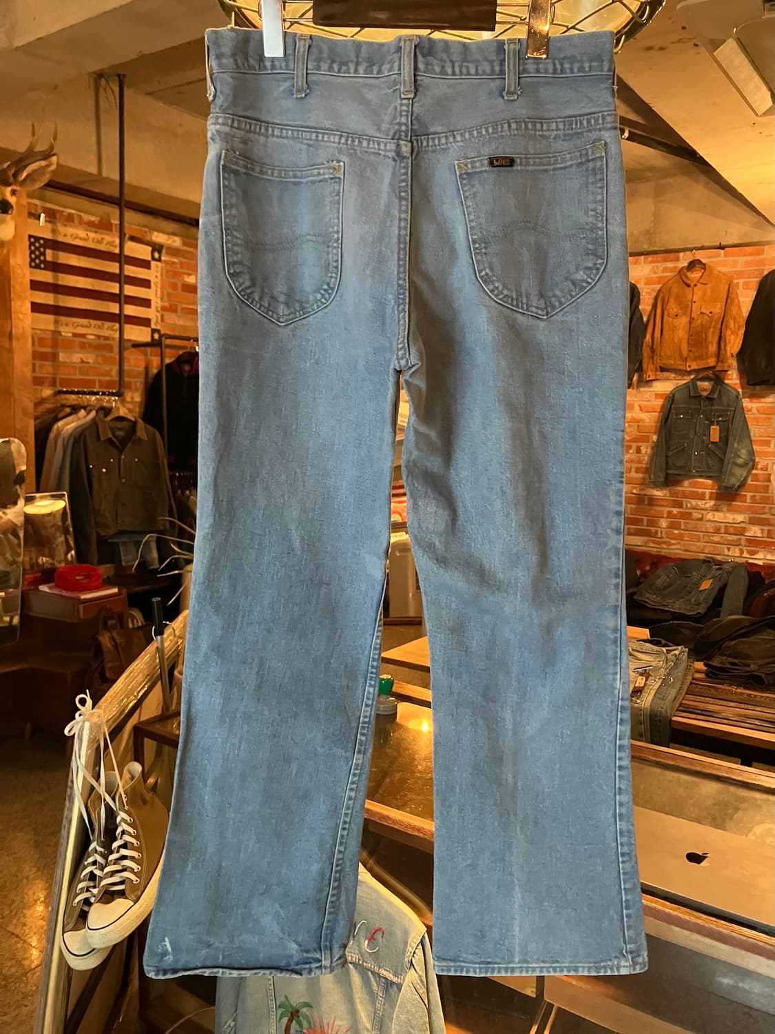 80s USA 빈티지 LEE 리 라이더스 200 데님 팬츠 상품이미지5