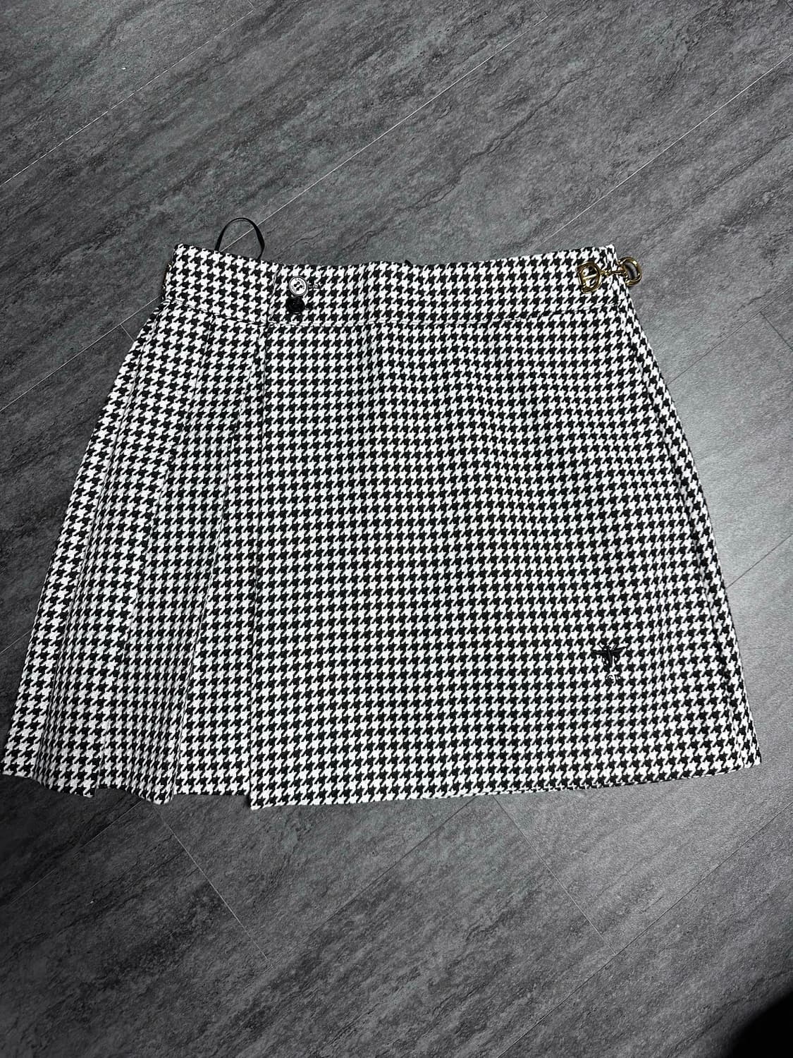 디올 하운드체크 울스커트M 상품이미지1