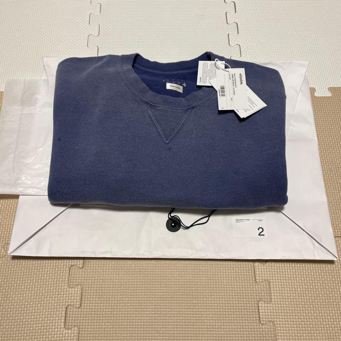 24aw JUMBO SB SWEAT L/S CRASH 상품이미지4