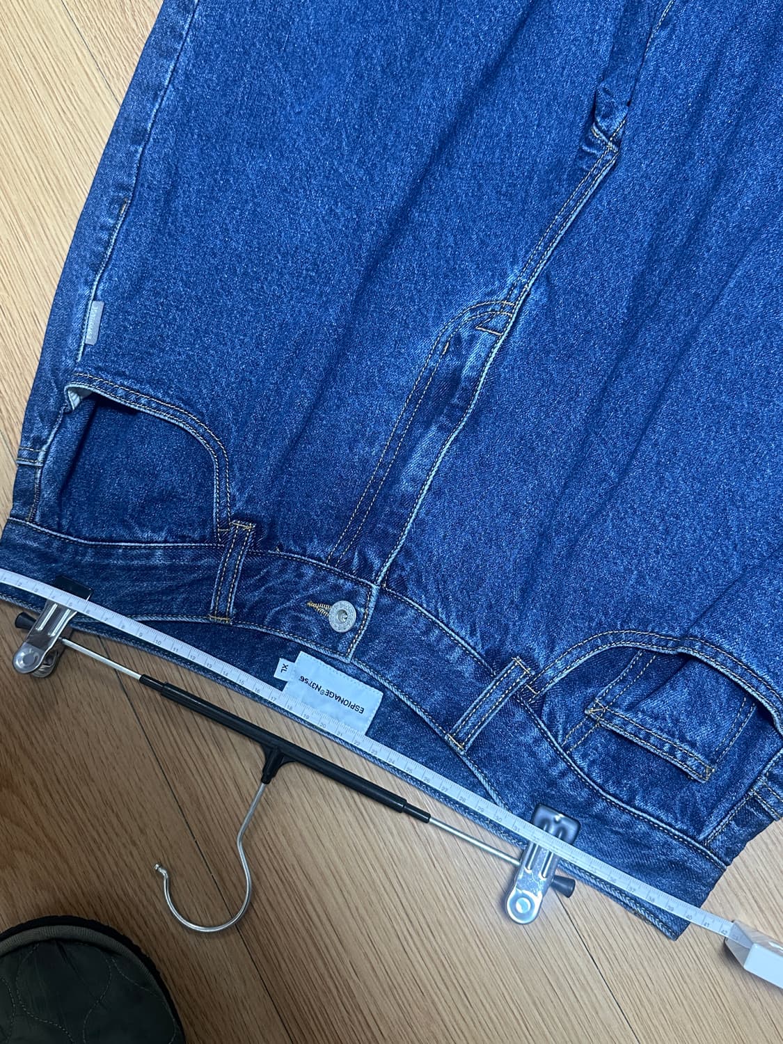 Cliff Relaxed Denim Pants Mid Indigo 상품이미지2