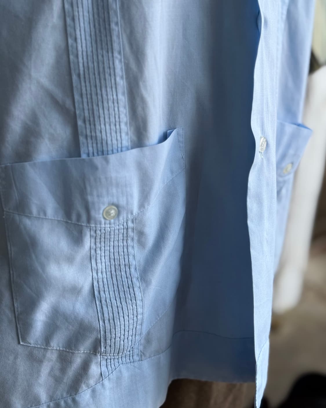 70-80's Guayabera 구아야베라 셔츠 M 상품이미지9