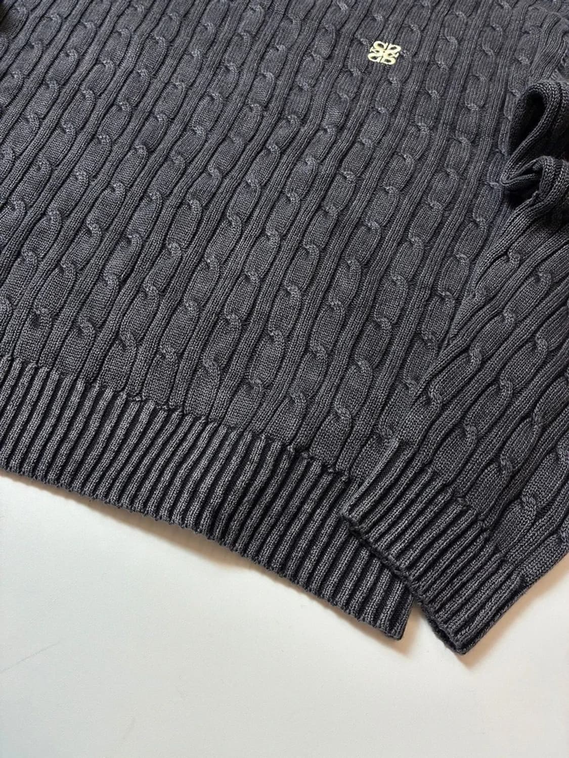 세터 24ss 클래식 다이드 케이블 니트 PN8911 상품이미지4