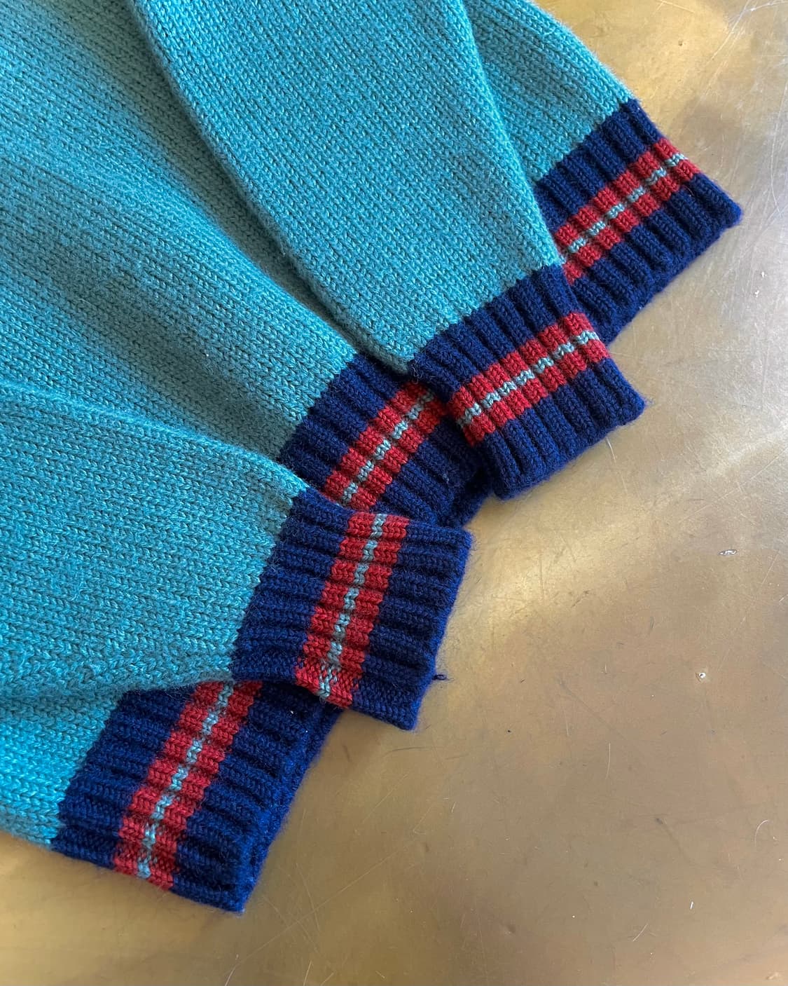 1980-90s KENNETH GORDON Heavy Wool Knit 상품이미지7