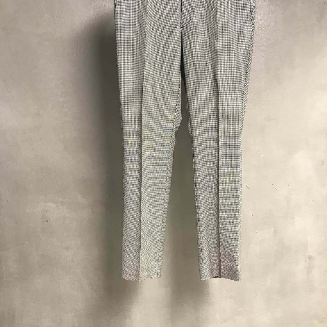 YSL 입생로랑 잔체크 슬랙스 그레이 50 상품이미지3