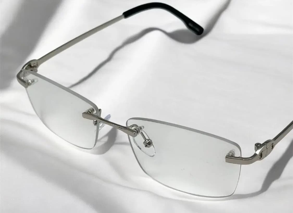 빈티지 긱시크 무테안경  상품이미지1