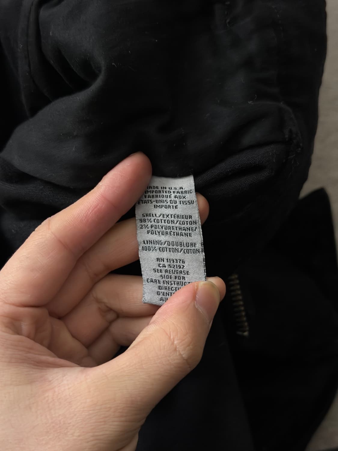 헬무트랭 데미지 크롭 사선 자켓 상품이미지9