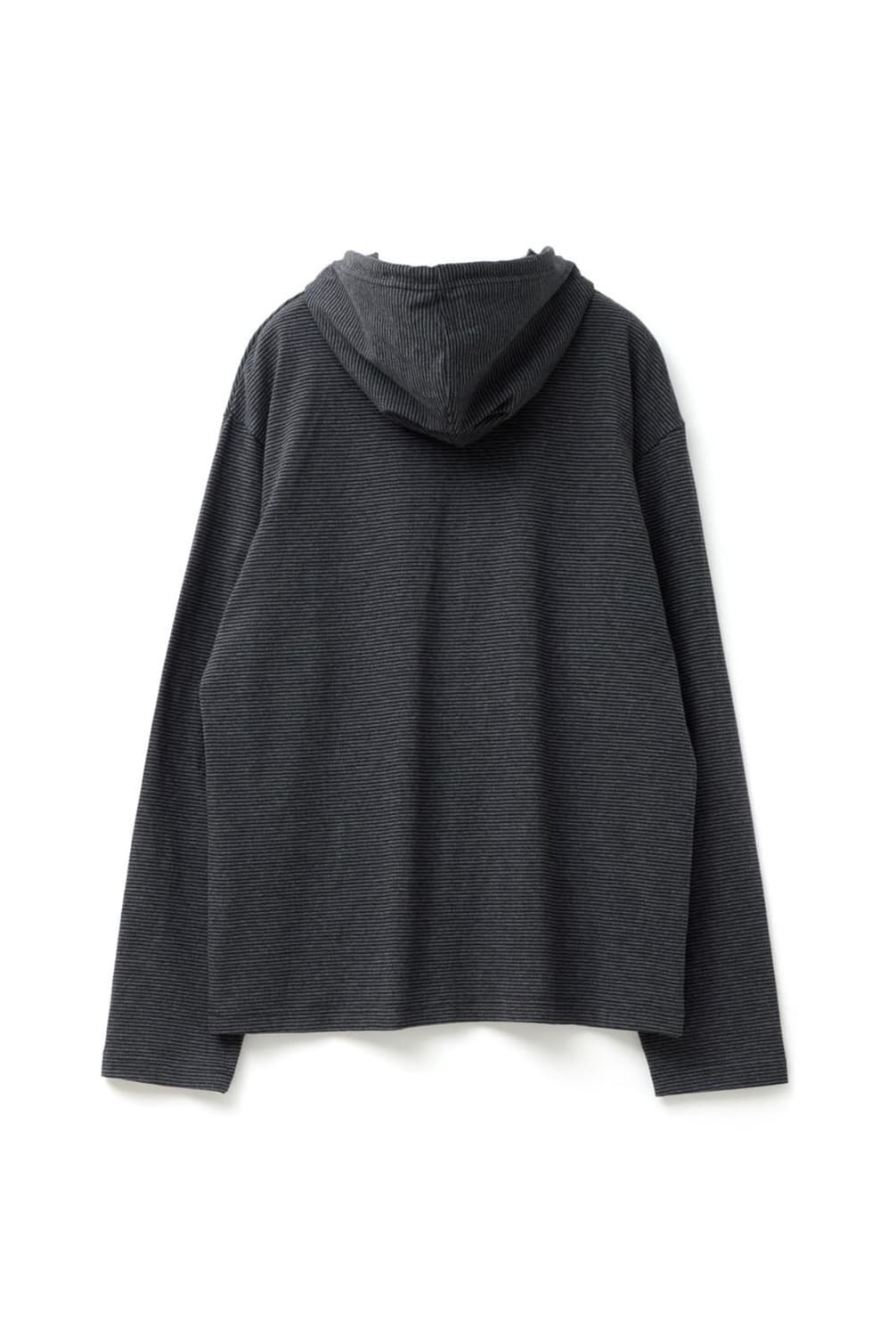 [2]해칭룸 stripe hoodie charcoal 상품이미지2