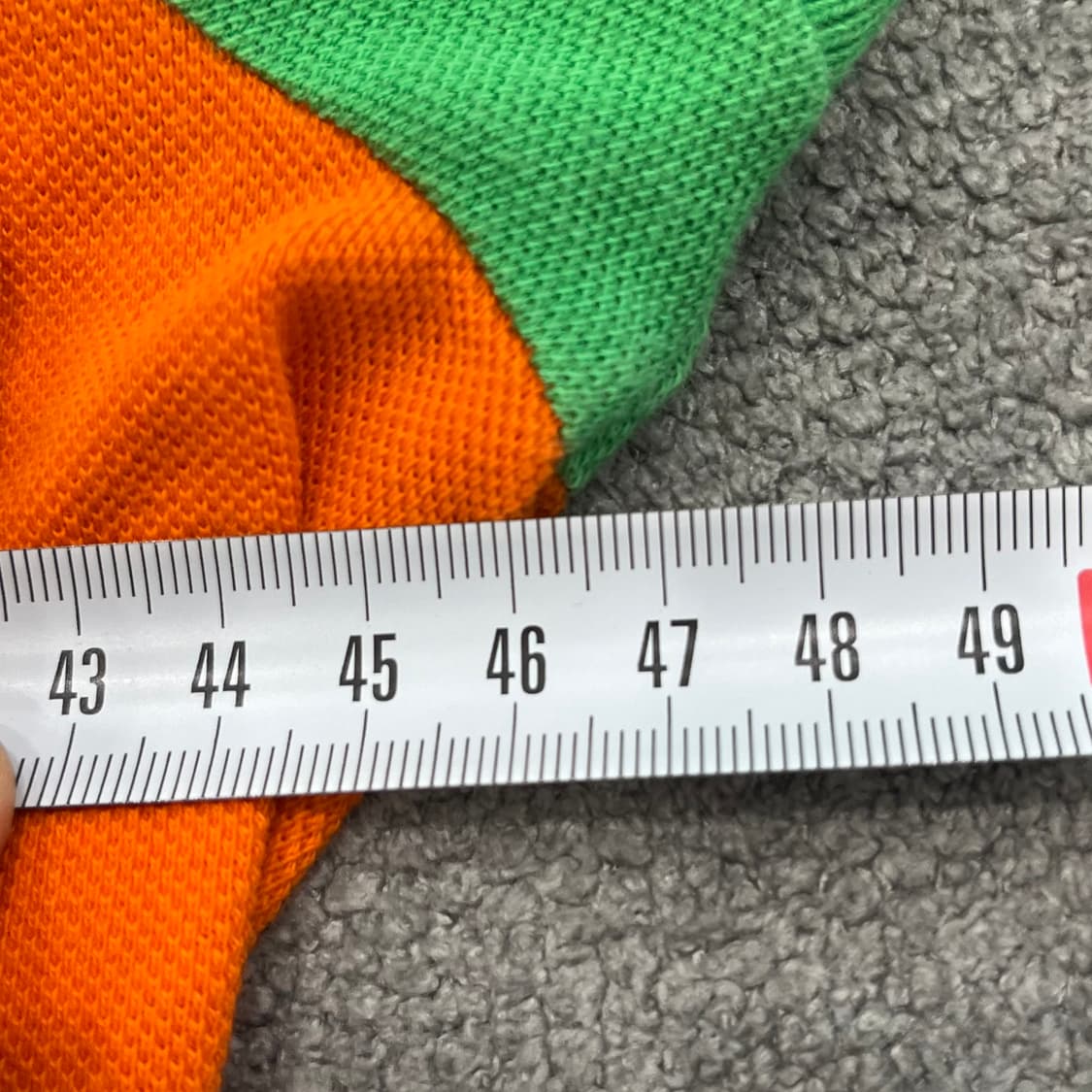 M 폴로 랄프로렌 오렌지 컬러블록 원피스 상품이미지6