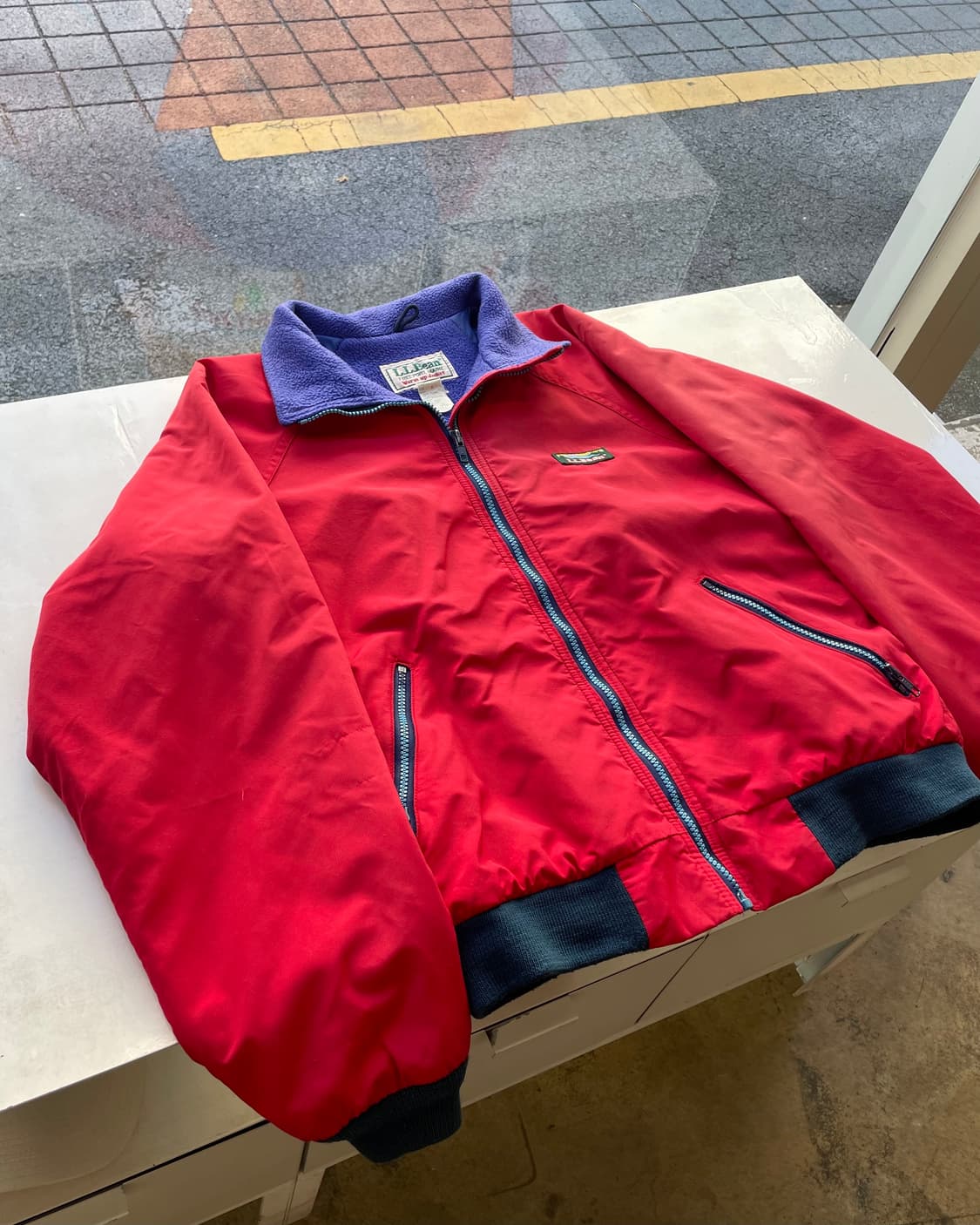 80‘s USA L.L. Bean Warm up ( 엘엘빈 웜업 자켓 ) 상품이미지5