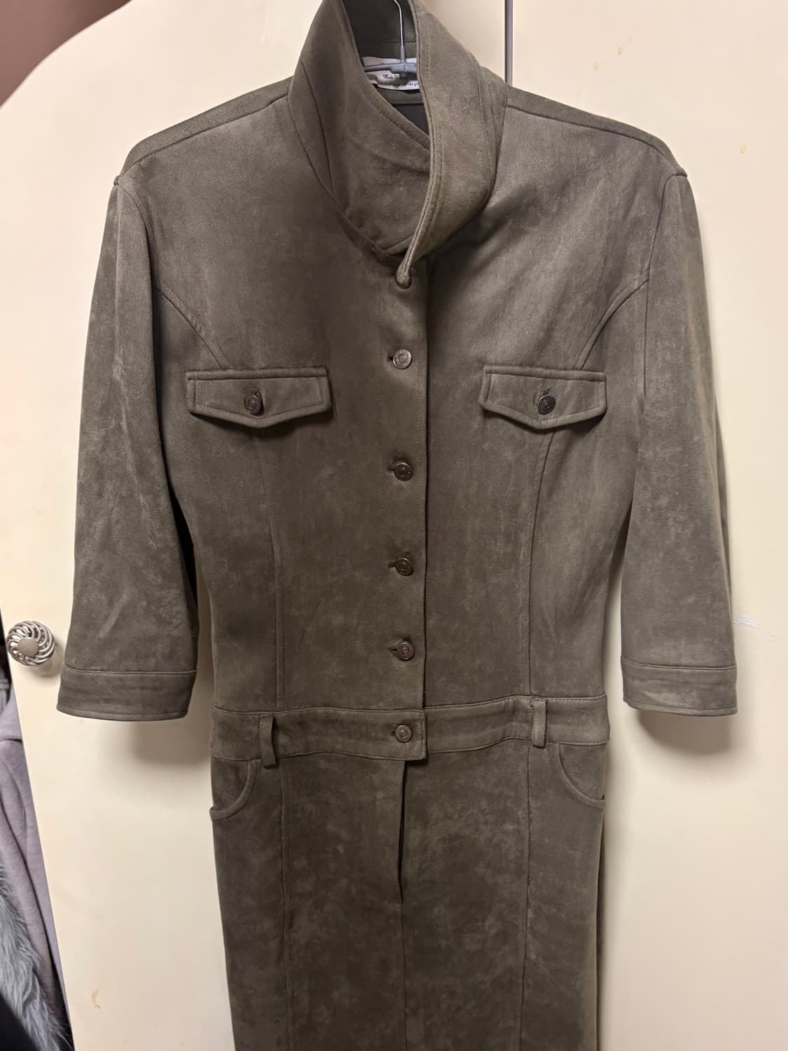 루루서울 점프수트 원피스 L 카키 상품이미지3