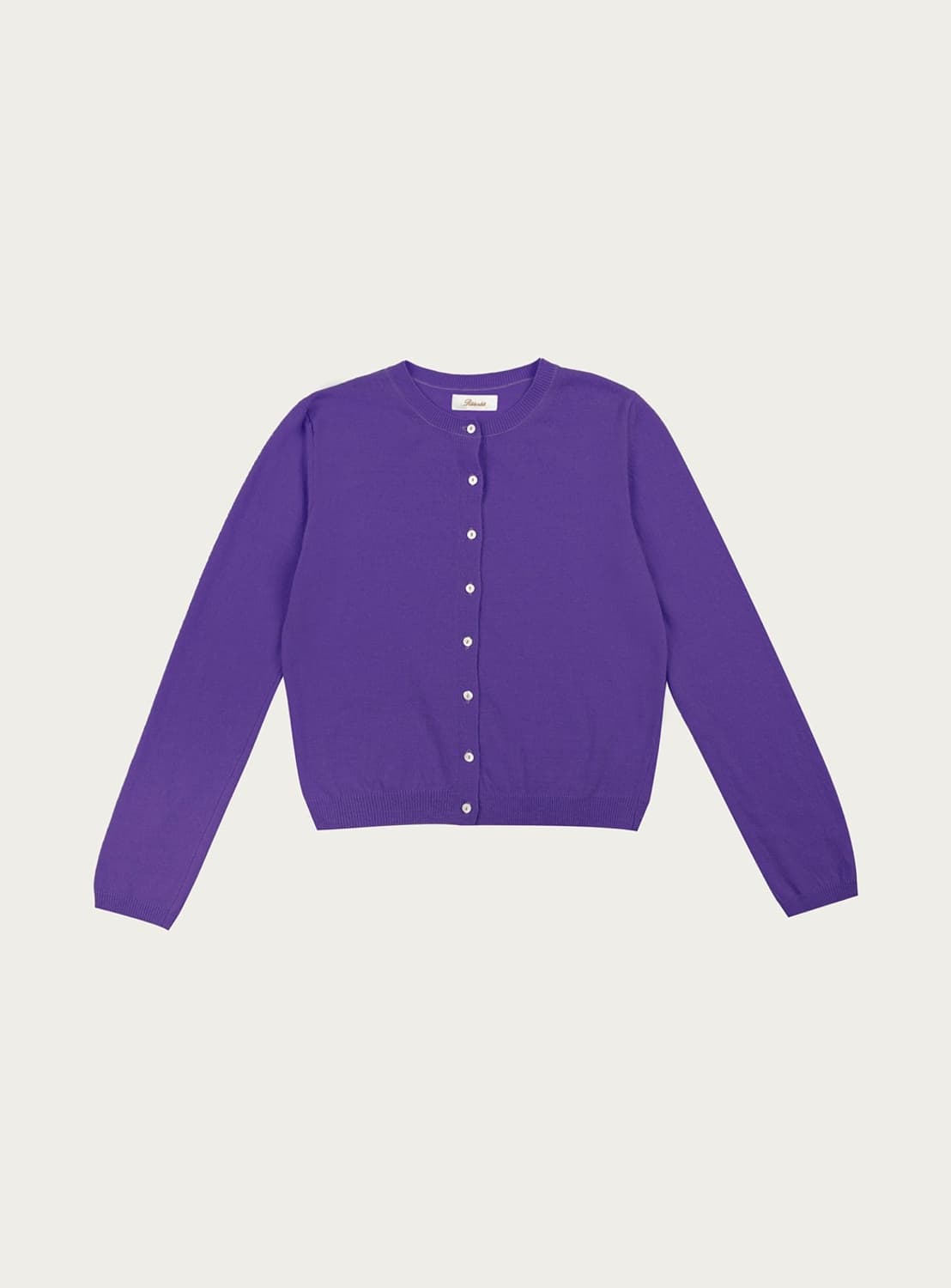 리본빛 maon 가디건 포도 퍼플 상품이미지1