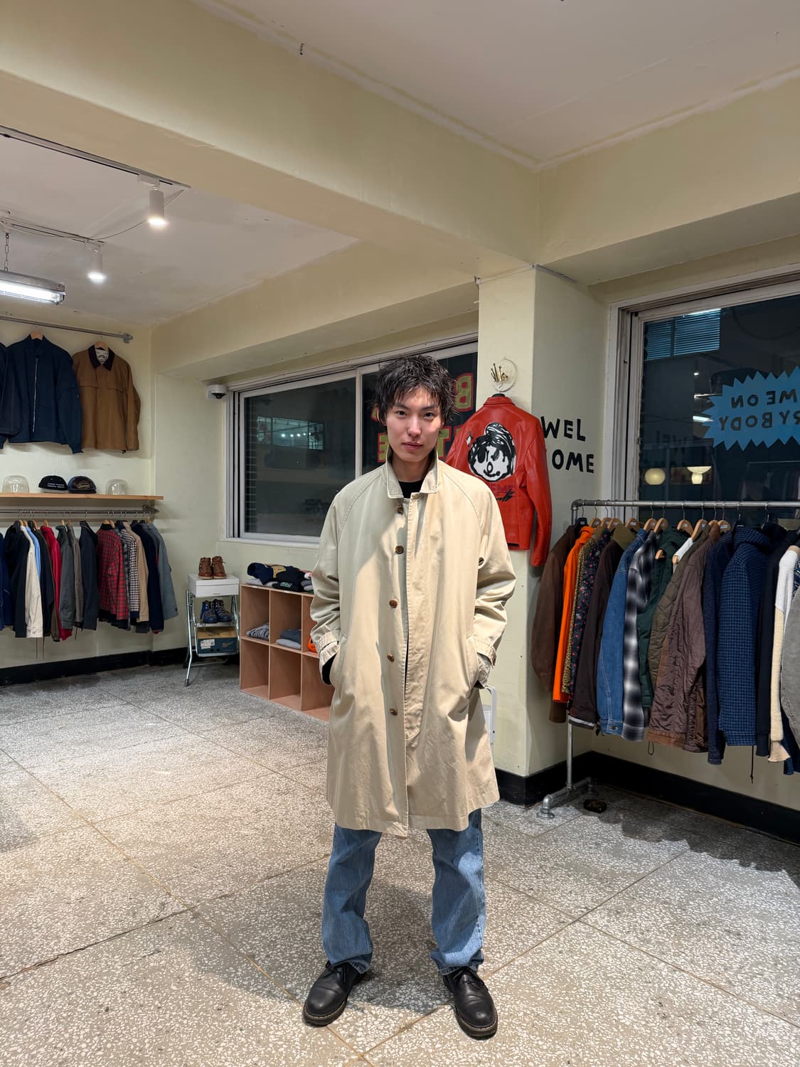 90s 꼼데 가르송 옴므 맥 코트 상품이미지4