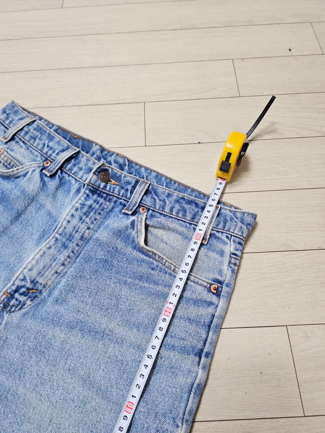 빈티지 리바이스 517 오렌지탭 34/32 판매 상품이미지7