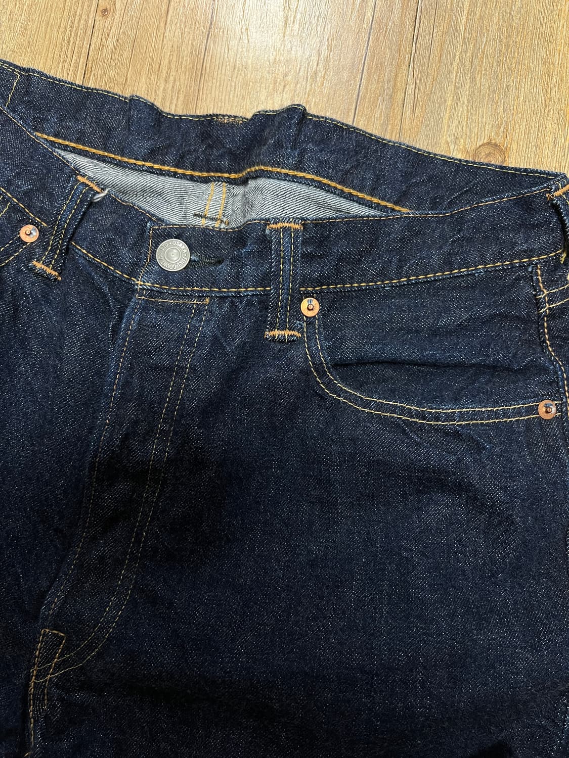 택포19) 풀카운트 0105w 32x32 셀비지 데님팬츠 상품이미지3