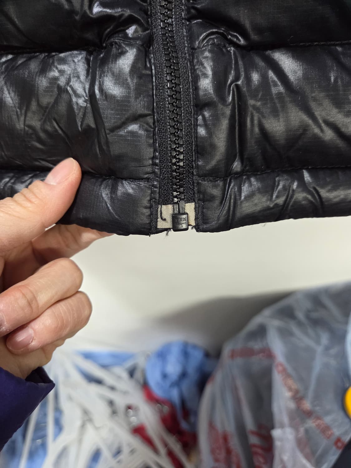 노스페이스 1211-5 써밋800 퍼텍스 구스다운 블랙 패딩 점퍼 105 상품이미지10