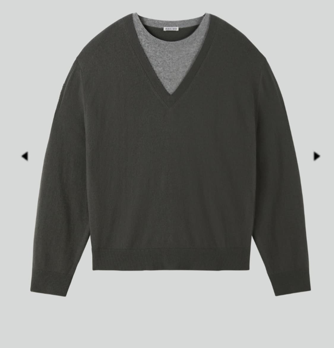 렉토 레이어드 니트 상품이미지1