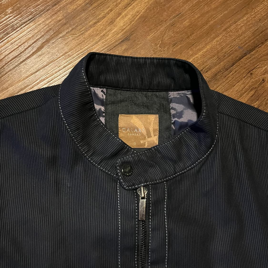 Galaxy Knit Mixed-Texture Jacket xl 상품이미지4