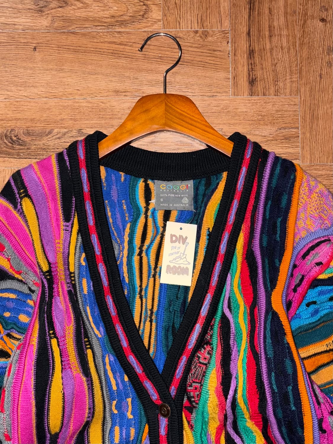 쿠지 케이블 가디건 상품이미지6