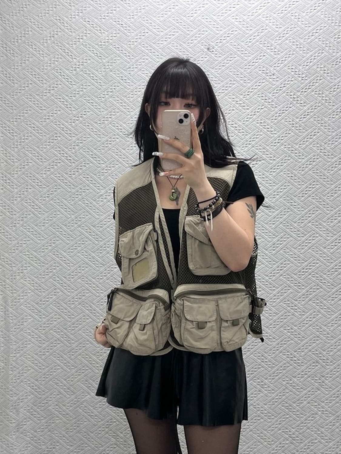 몽벨 유틸리티 밀리터리 사파리 헌팅 워크 조끼 L C10919 상품이미지2