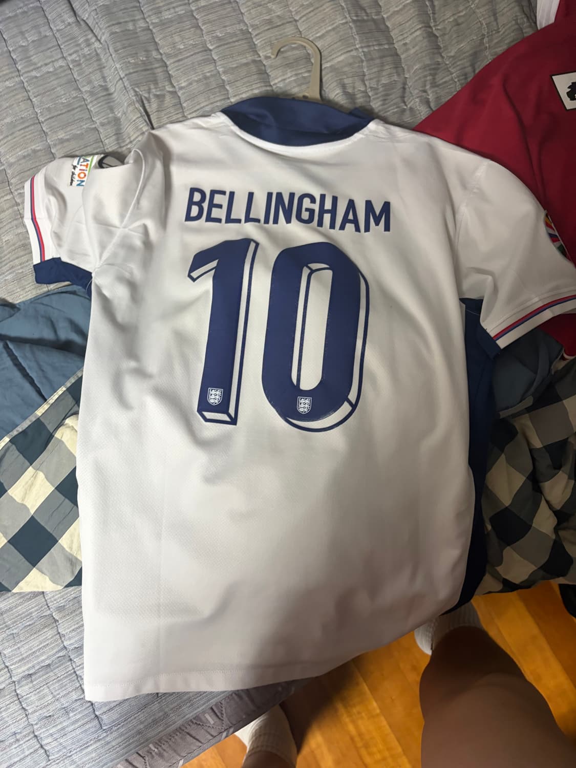 벨링엄 잉글랭드 국가대표 유니폼 XL 상품이미지2