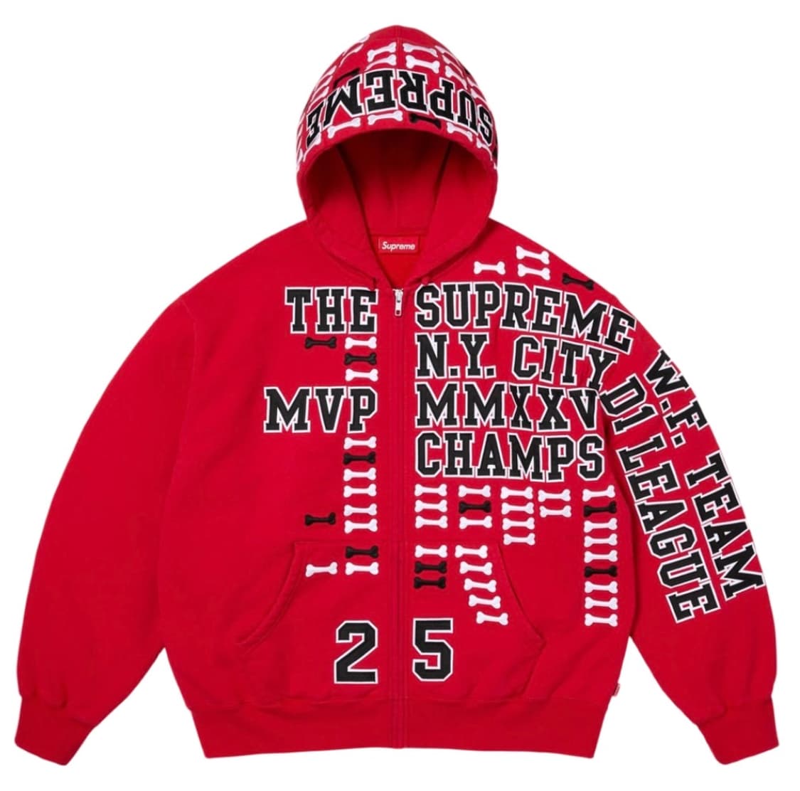 슈프림 리그 챔스 후드집업 상품이미지1