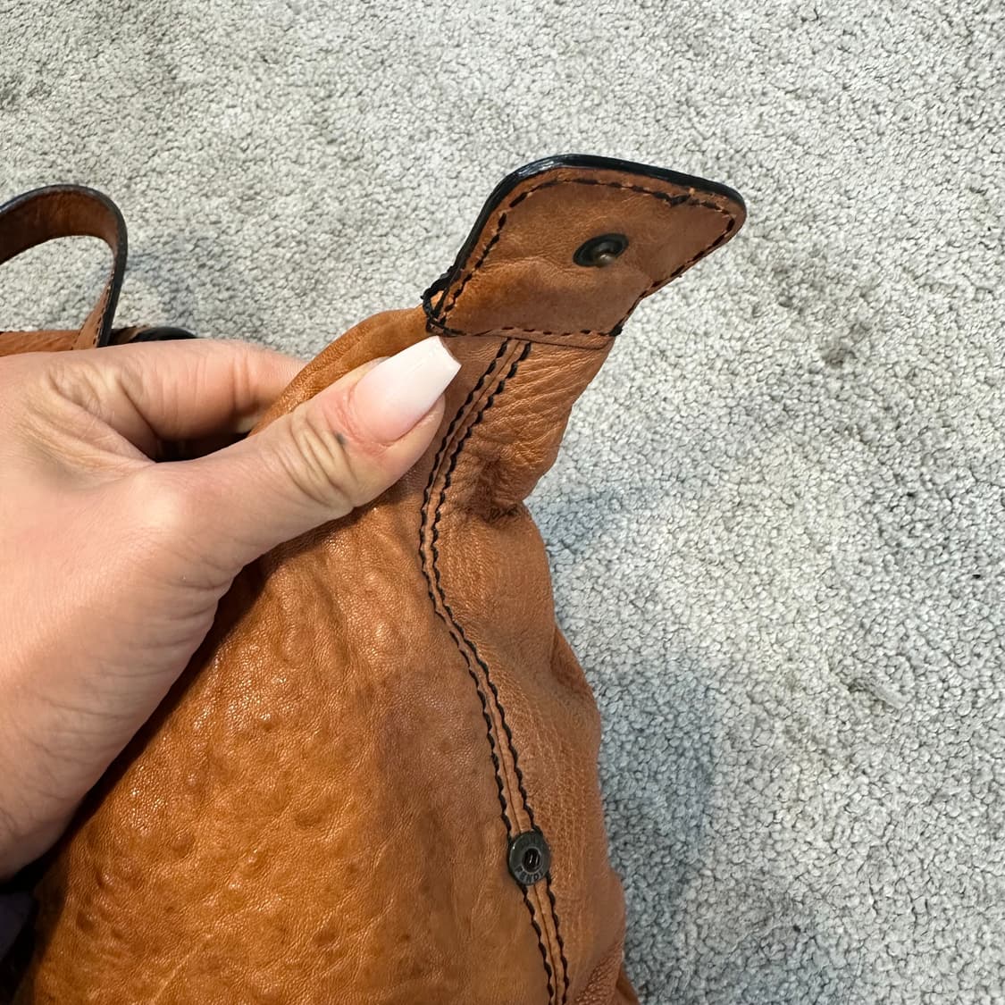 펜디 2006년 빈티지 가죽 숄더 B Bag 상품이미지8