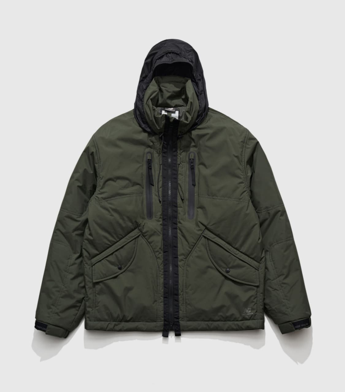 새상품(M)이스트로그x뉴발란스 패디드 파라트루퍼 점퍼 카키 상품이미지1