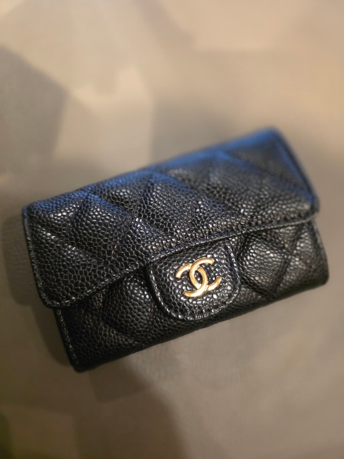 샤넬 클똑 금장 지갑  상품이미지9